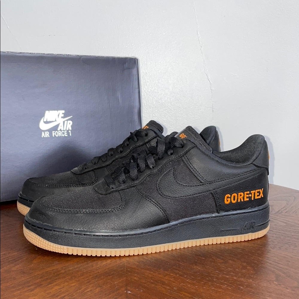 Nike Air Force 1 Gore-Tex Black Sneakers